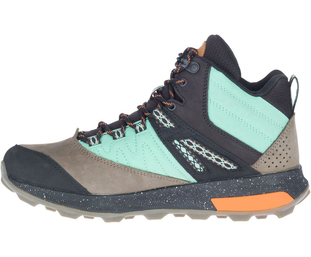 Merrell Boots Multicolor - Zion Mid Waterproof X Unlikely Hikers Wide Width - Womens 23TCQPVEK